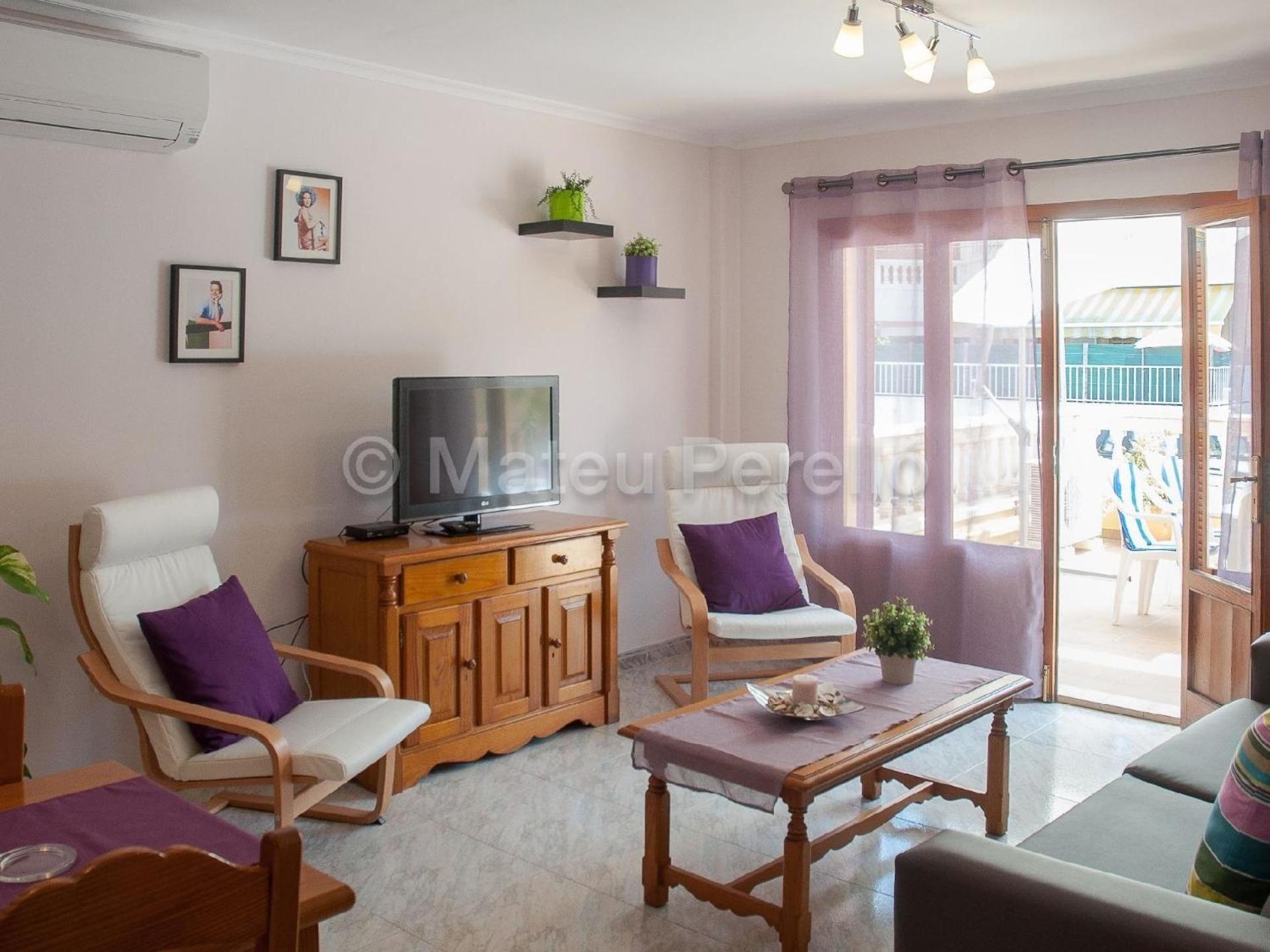 Wohnung In Son Baulo Mit Terrasse, Garten Und Grill كان بيكافورت المظهر الخارجي الصورة