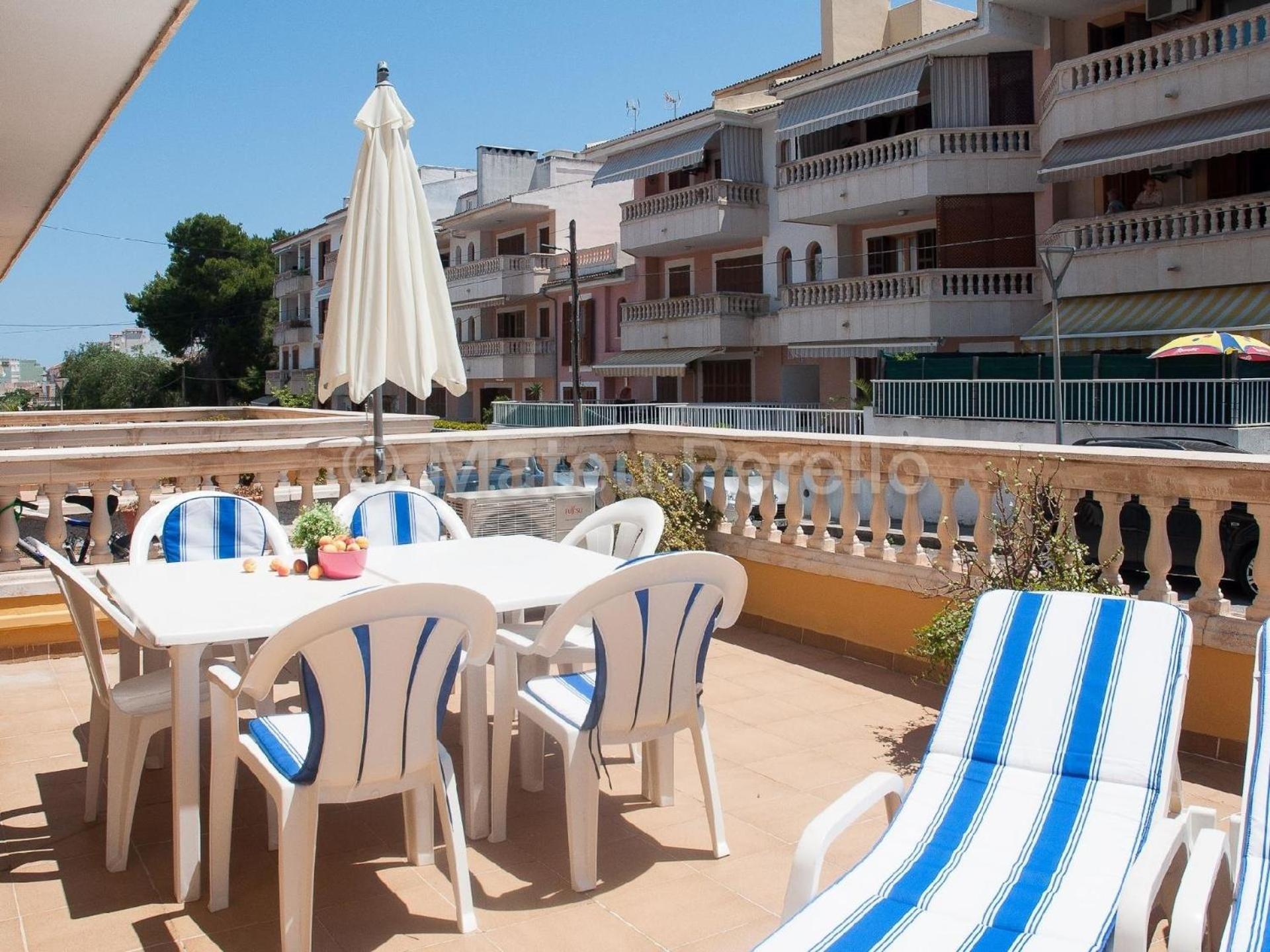 Wohnung In Son Baulo Mit Terrasse, Garten Und Grill كان بيكافورت المظهر الخارجي الصورة
