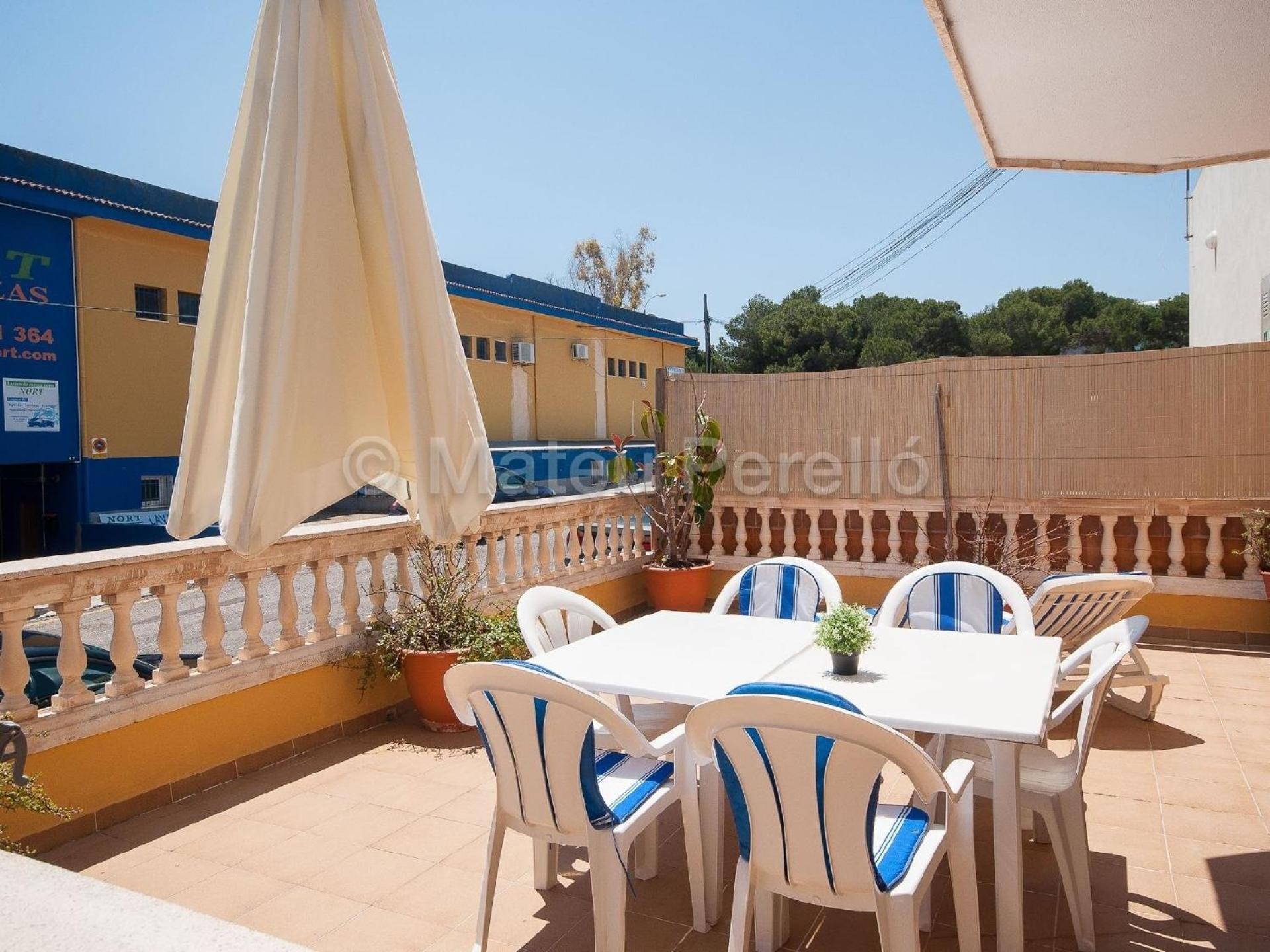 Wohnung In Son Baulo Mit Terrasse, Garten Und Grill كان بيكافورت المظهر الخارجي الصورة