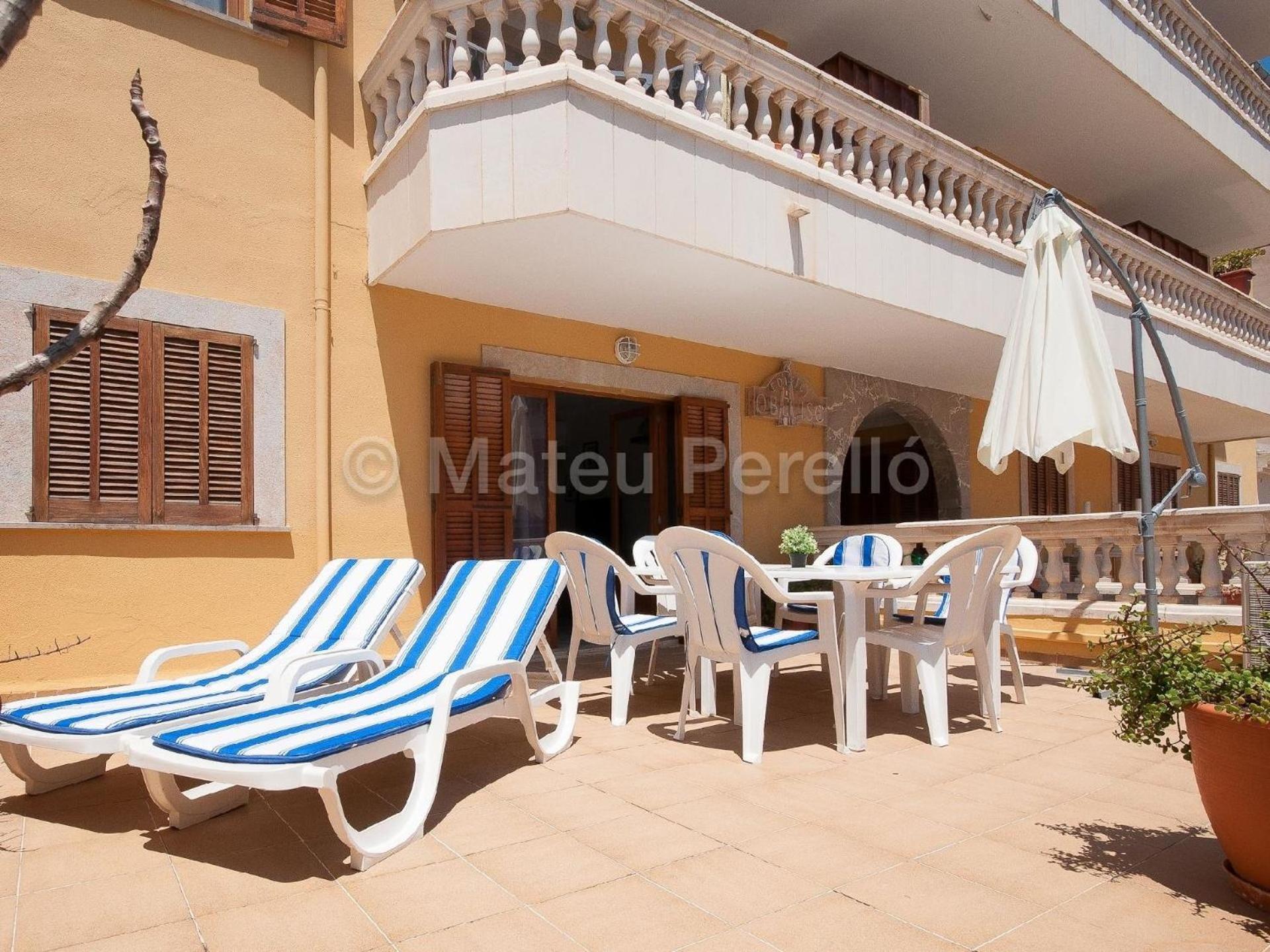 Wohnung In Son Baulo Mit Terrasse, Garten Und Grill كان بيكافورت المظهر الخارجي الصورة